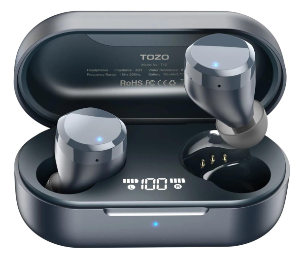 TOZO T12S Black - 1277385 - zdjęcie